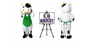 Milk Cow Mascot Costume Milk Cow Mascot Costume