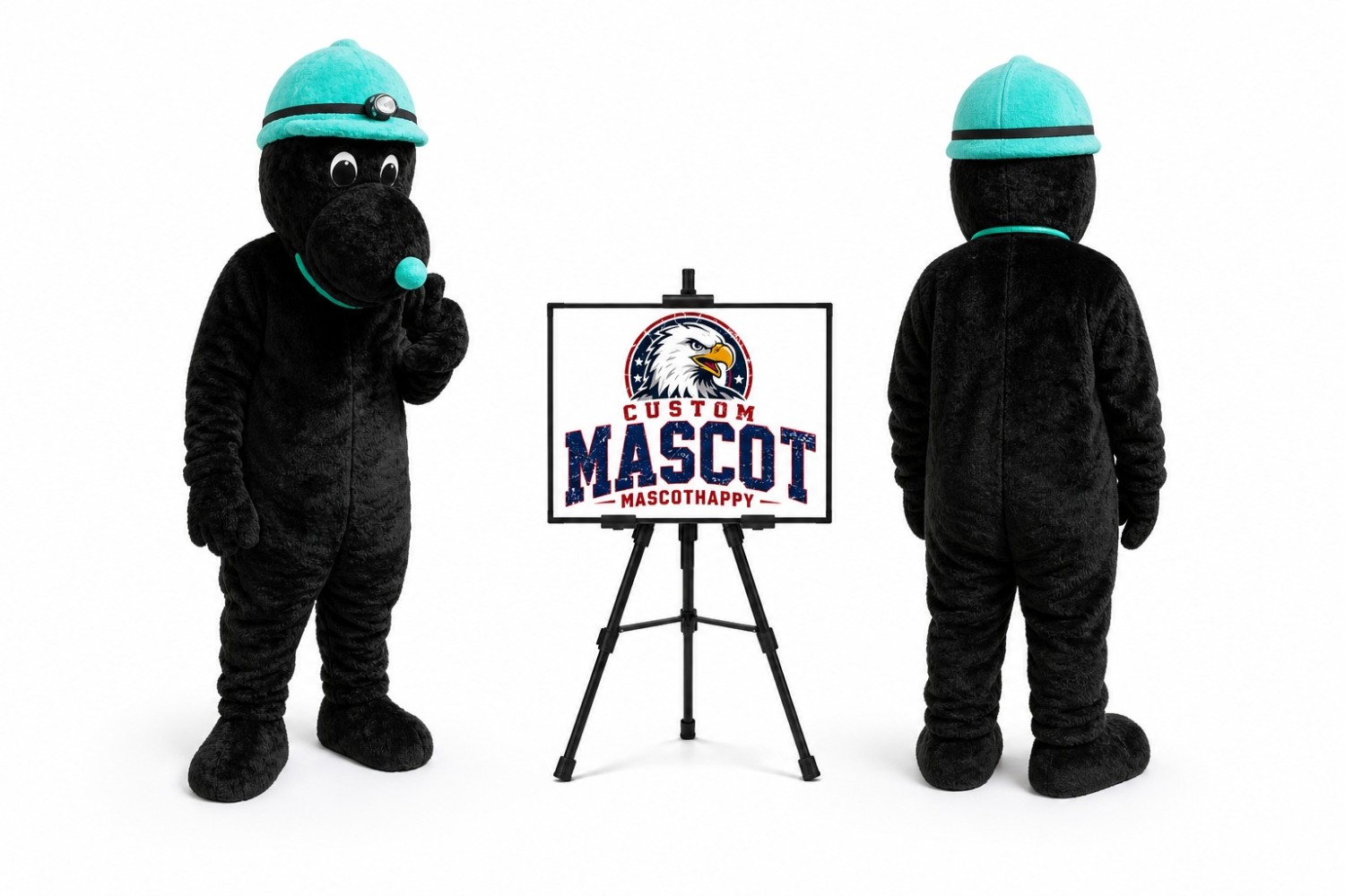 Miner Mole Mascot Costume Miner Mole Mascot Costume