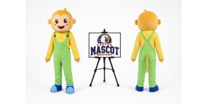 Boy Cartoon Mascot Costume
