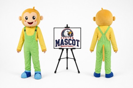 Boy Cartoon Mascot Costume