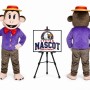 Monkey Mascot Costume