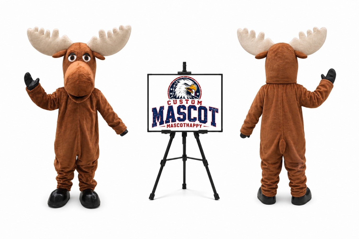 Moose Mascot Costume Moose Mascot Costume