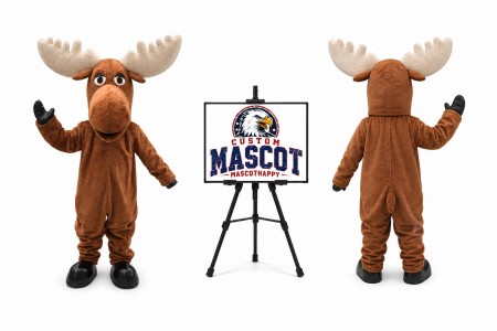 Moose Mascot Costume
