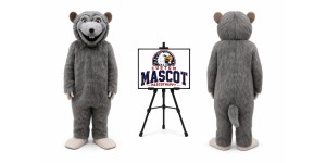 Grey Mouce Mice Rat Mascot Costume Grey Mouce Mice Rat Mascot Costume