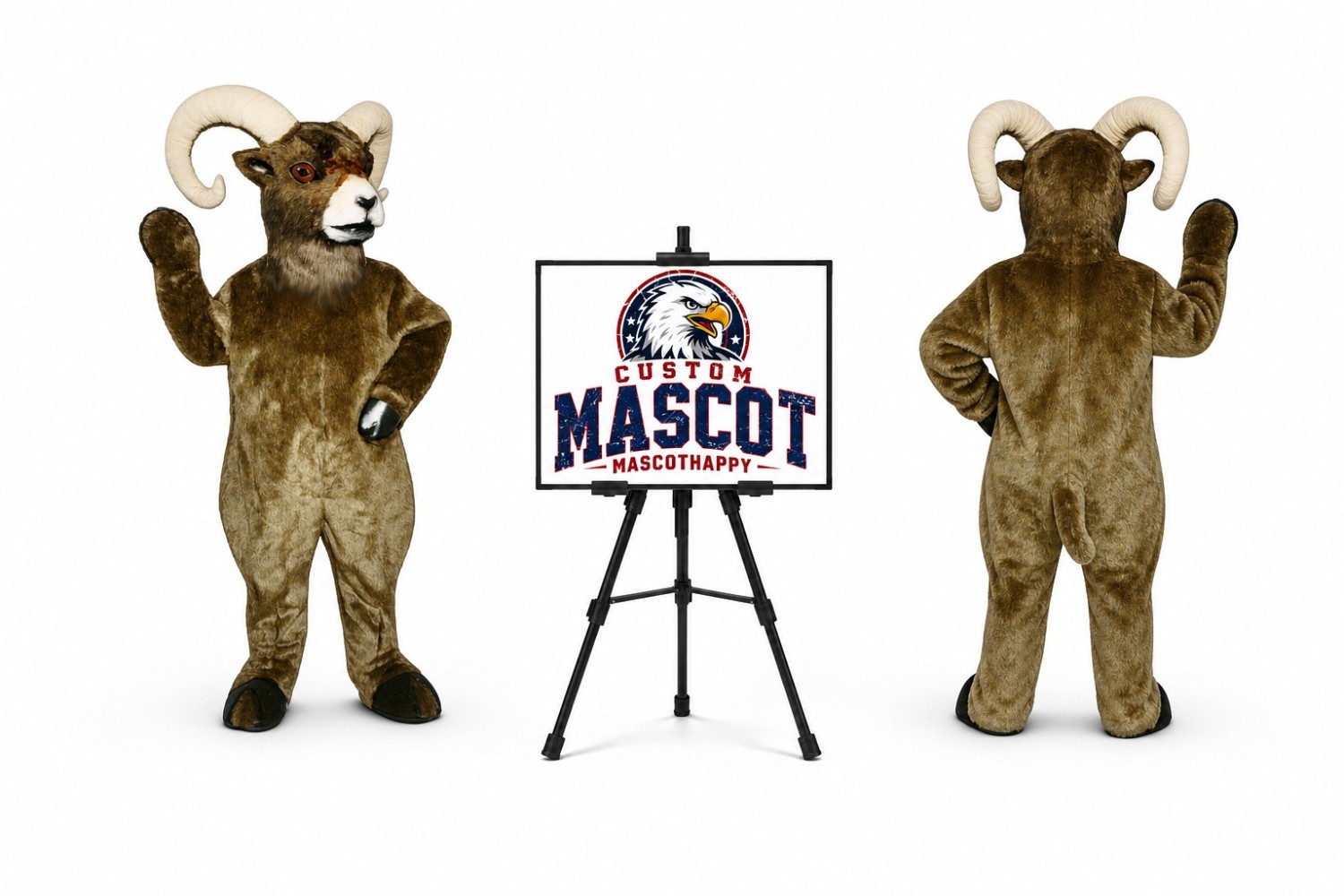 Mountain Goat Mascot Costume Mountain Goat Mascot Costume