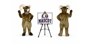 Mountain Goat Mascot Costume Mountain Goat Mascot Costume
