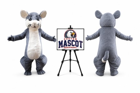 Mouse Rat Adult Halloween Mascot Costume for Halloween Events
