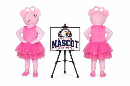 Mouse Girl Mascot Costume