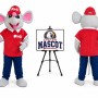 Mouse Mascot Costume