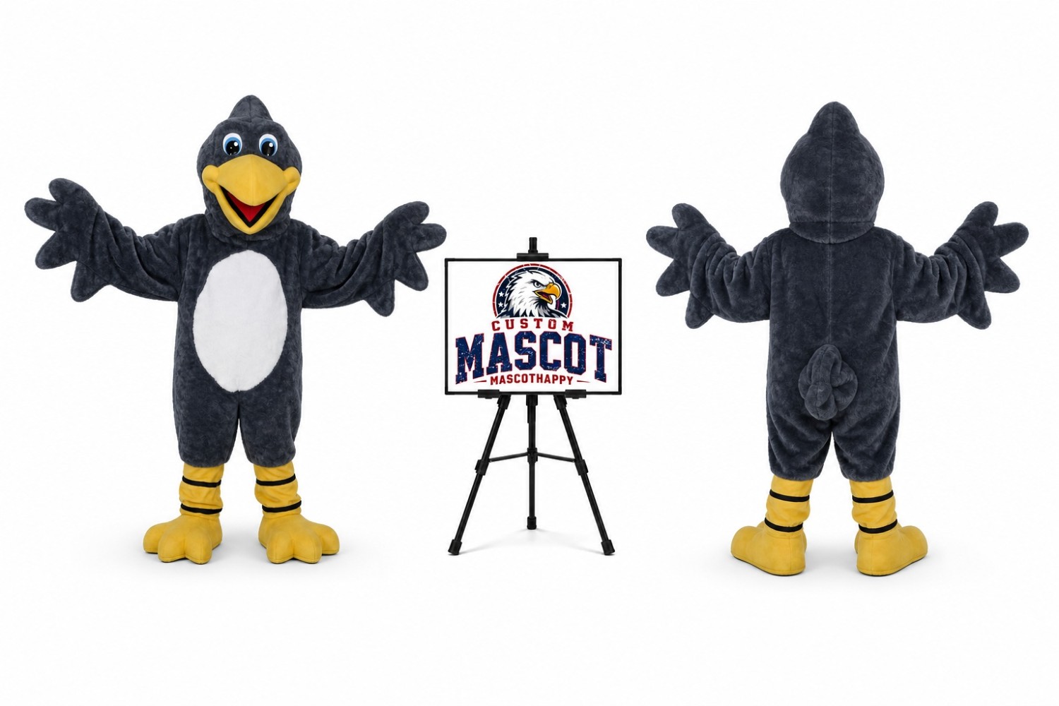 Mr Bird Hawk Eagle Mascot Costume Mr Bird Hawk Eagle Mascot Costume