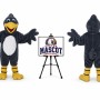 Mr Bird Hawk Eagle Mascot Costume