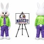 Mr Easter Bunny Mascot Costume for Easter Events