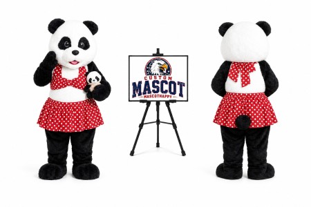Mrs. Panda Mascot Costume