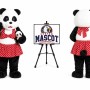 Mrs. Panda Mascot Costume