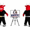 Muscle Bull Mascot Costume