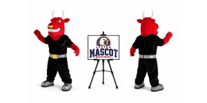 Muscle Bull Mascot Costume Muscle Bull Mascot Costume