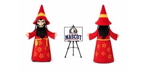 Mysterious Sorcerer Halloween Mascot Costume for Halloween Events Mysterious Sorcerer Halloween Mascot Costume for Halloween Events