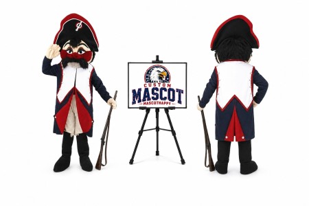 Napoleon Soldier Mascot Costume
