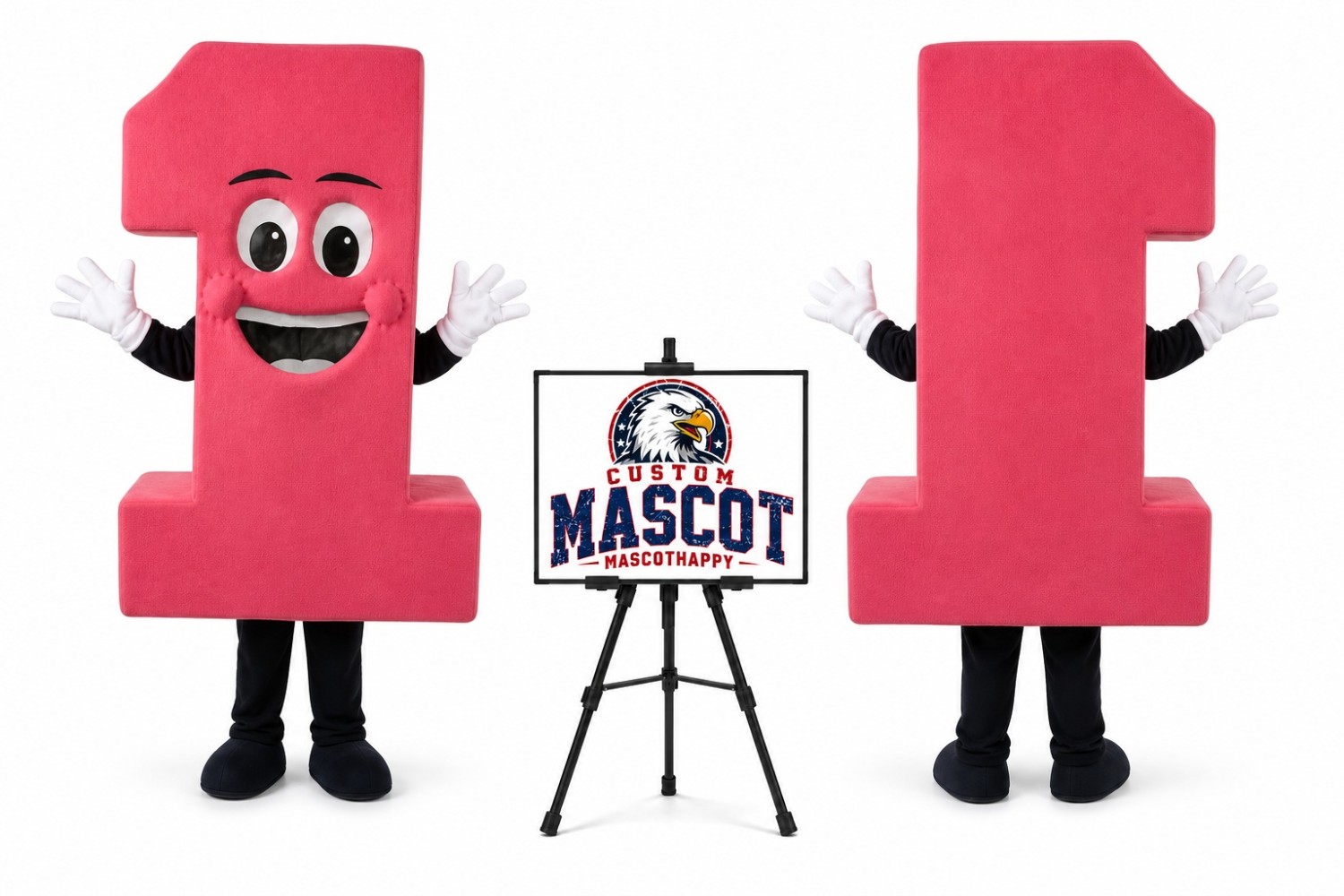 No.1 Mascot Costume No.1 Mascot Costume