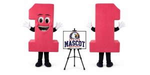 No.1 Mascot Costume No.1 Mascot Costume