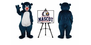 North Africa Baloo Bear Mascot Costume North Africa Baloo Bear Mascot Costume