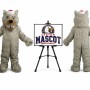 North Carolina Wolf Mascot Costume