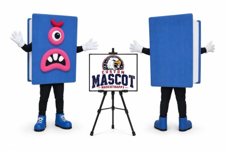 Notebook Book Mascot Costume