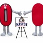 Number 0 Mascot Costume