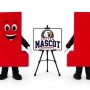 Number 1 Mascot Costume
