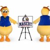 Old Duck Mascot Costume
