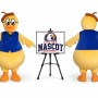 Old Duck Mascot Costume