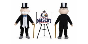 Old Gentleman Mascot Costume Old Gentleman Mascot Costume