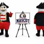 Old Pirate Mascot Costume for Parties