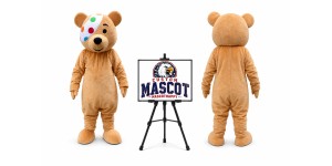 One Eye Bear Mascot Costume One Eye Bear Mascot Costume