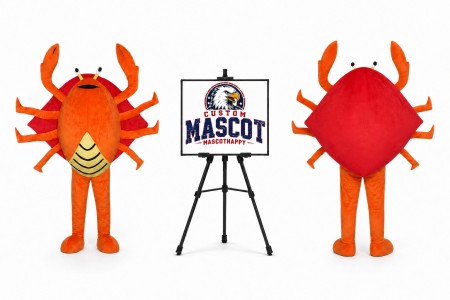 Crab Mascot Costume