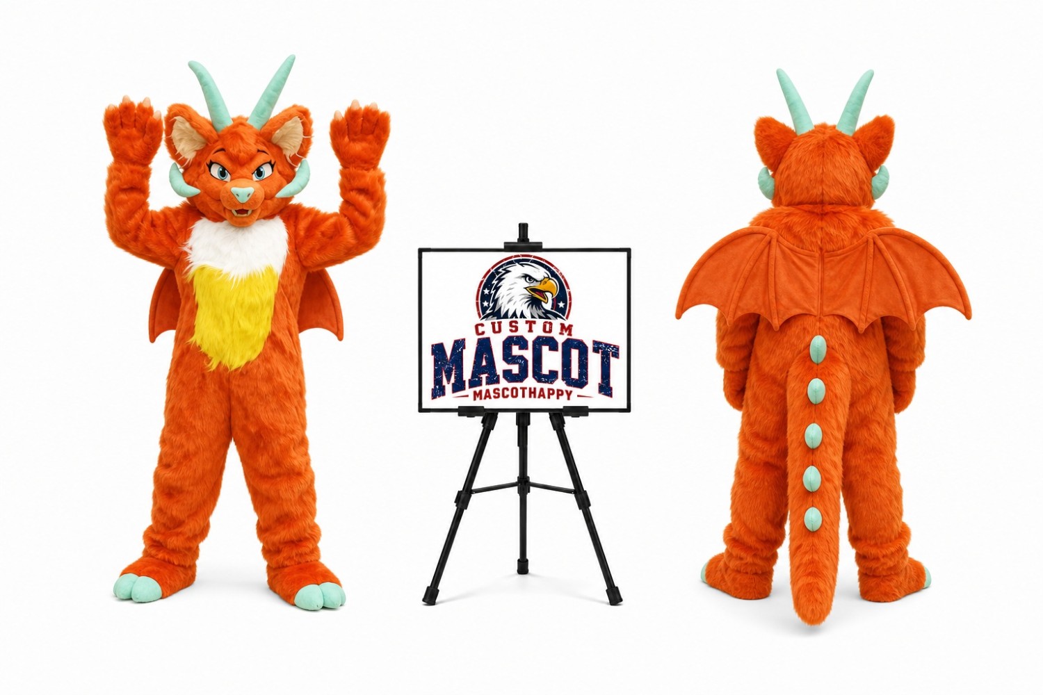 Dragon Realistic Fursuit Animal Mascot Costume Dragon Realistic Fursuit Animal Mascot Costume