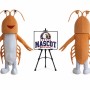 Lobster Mascot Costume for Food Events