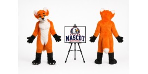 Long Fur Husky Fox Dog Fursuit Mascot Costume Long Fur Husky Fox Dog Fursuit Mascot Costume