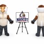 Orangutan Baboon Monkey Mascot Costume