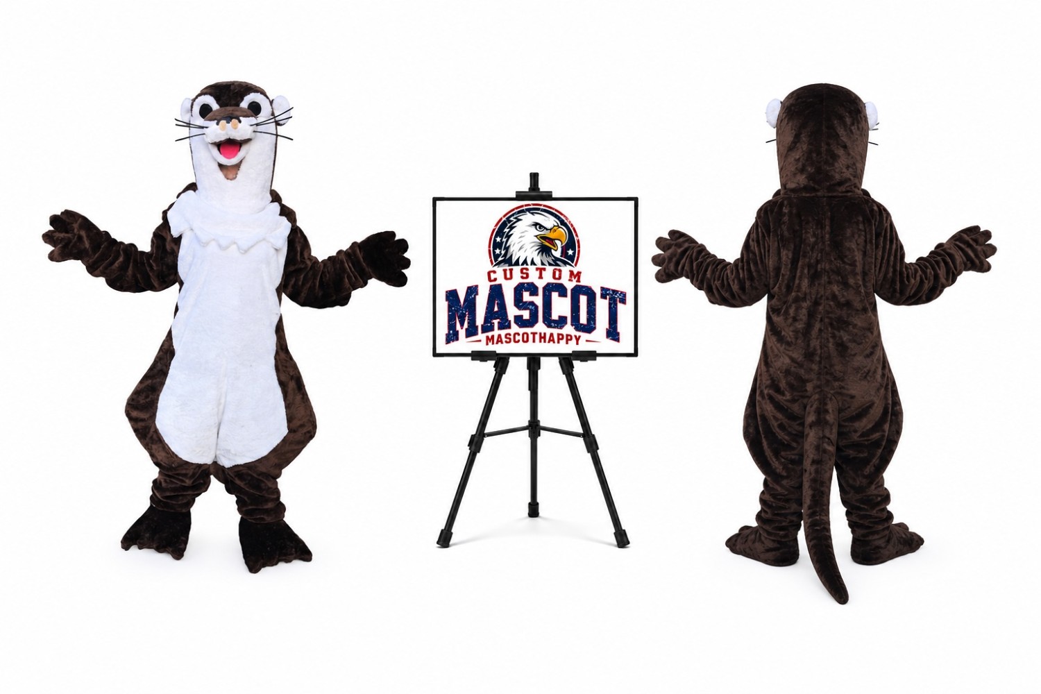 Otter Mascot Costume Otter Mascot Costume