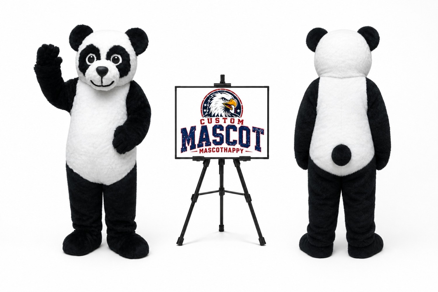 Panada Mascot Costume Panada Mascot Costume