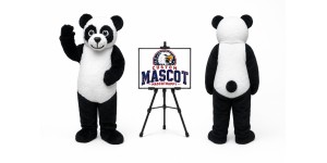 Panada Mascot Costume Panada Mascot Costume