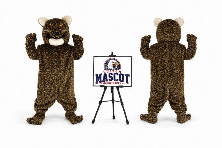 Panther Leopard Jaguar Cougar Mascot Costume