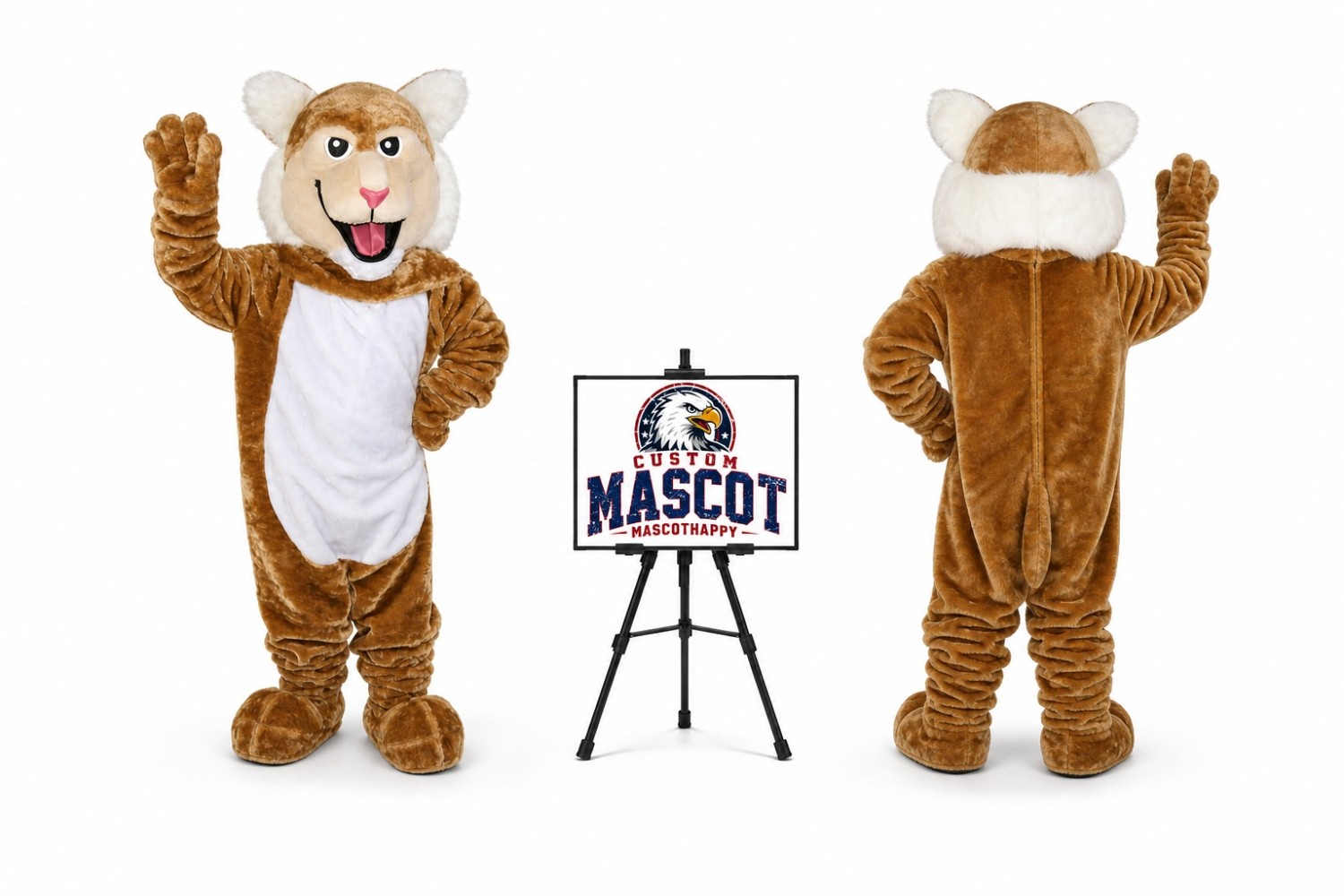 Panther Leopard WildCat Cougar Mascot Costume Panther Leopard WildCat Cougar Mascot Costume