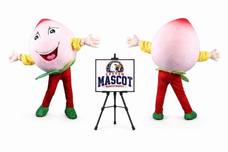Peach Mascot Costume