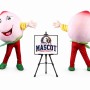 Peach Mascot Costume