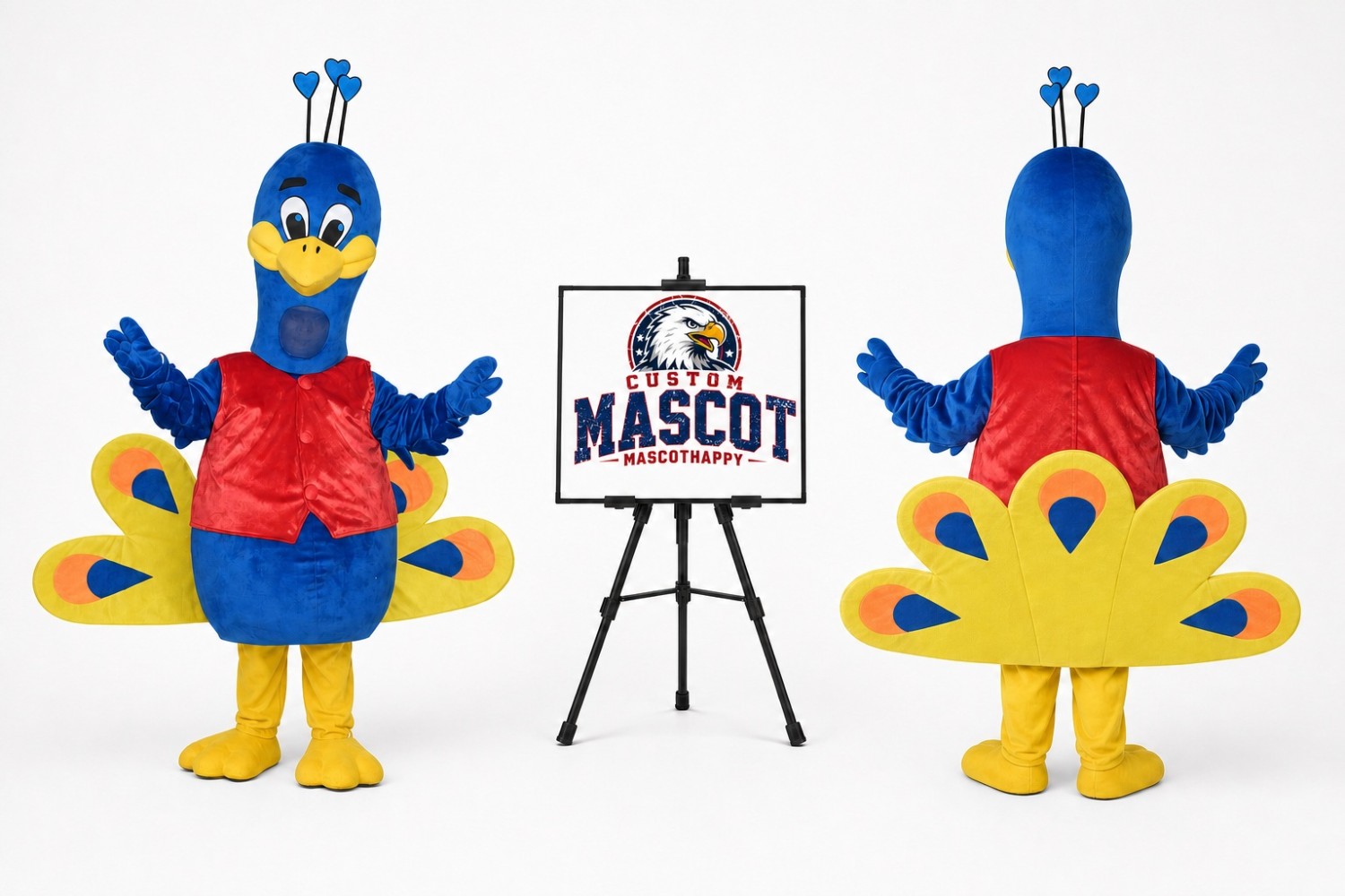 Peacock Bird Mascot Costume Peacock Bird Mascot Costume