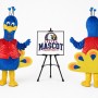 Peacock Bird Mascot Costume