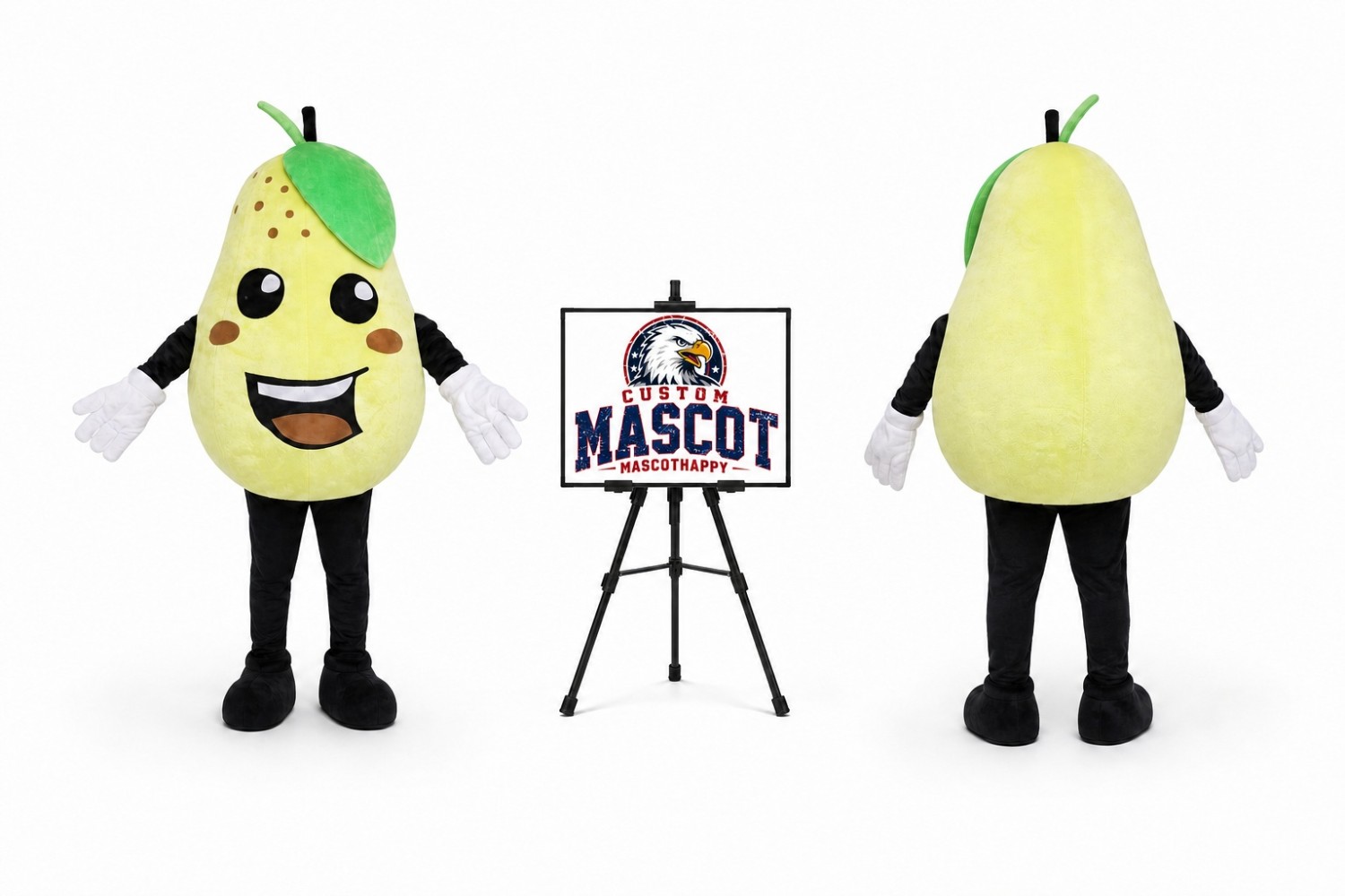 Pear Mascot Costume Pear Mascot Costume