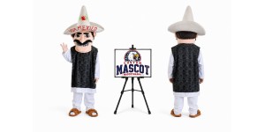 Peasant Farmer Mascot Costume Peasant Farmer Mascot Costume